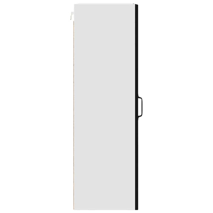 Dulap de bucătărie cu raft Negru 50 x 31 x 100 cm Lemn compozit - WALTI WALTI