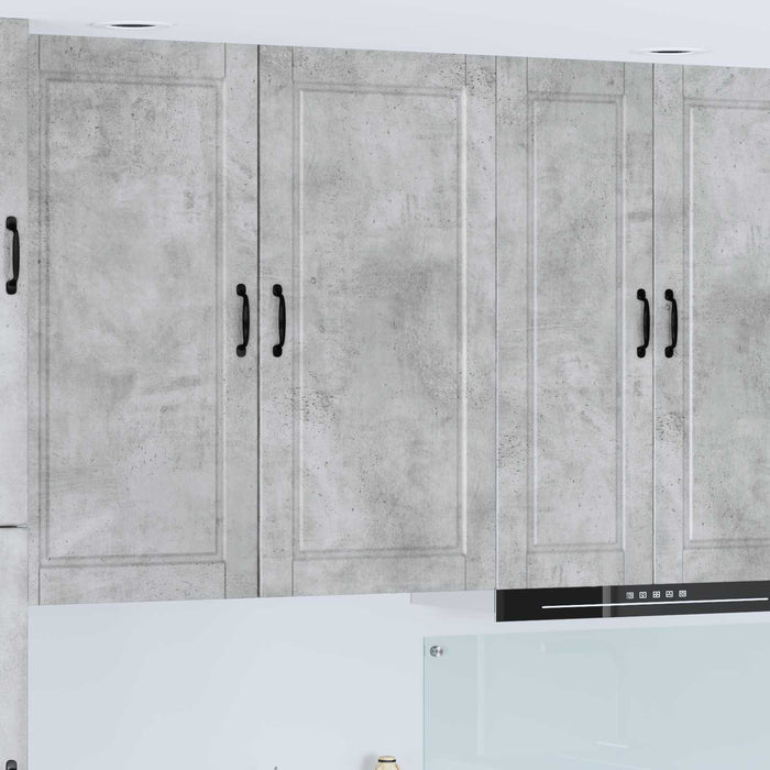 Dulap de bucătărie Gri din beton 50 x 31 x 100 cm Lemn compozit - WALTI WALTI