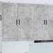 Dulap de bucătărie Gri din beton 50 x 31 x 100 cm Lemn compozit - WALTI WALTI