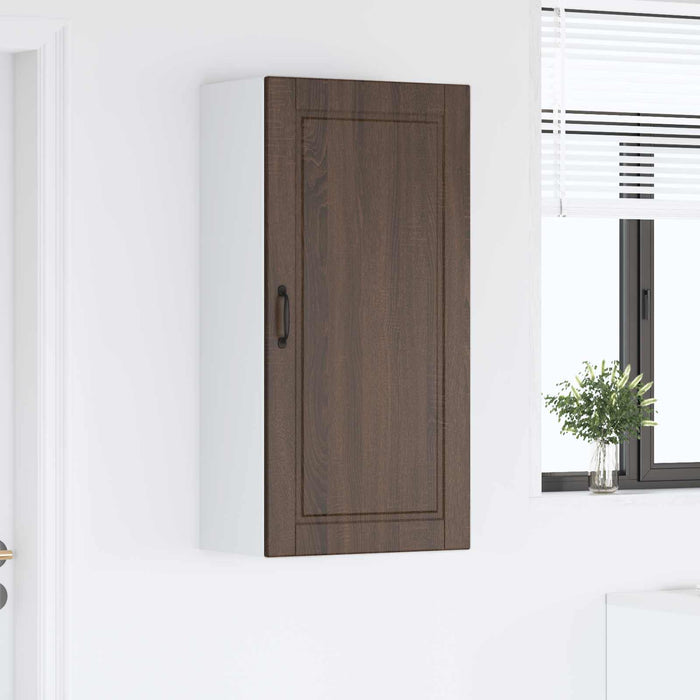 Dulap de bucătărie Stejar închis 50 x 31 x 100 cm Lemn compozit - WALTI WALTI