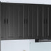 Dulap de bucătărie cu raft Negru 60 x 31 x 100 cm Lemn compozit - WALTI WALTI