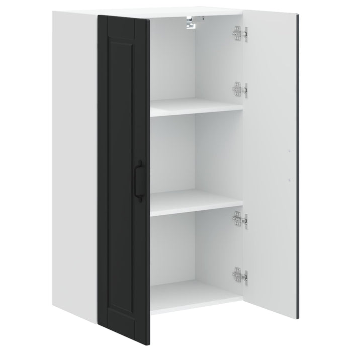 Dulap de bucătărie cu raft Negru 60 x 31 x 100 cm Lemn compozit - WALTI WALTI