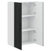Dulap de bucătărie cu raft Negru 60 x 31 x 100 cm Lemn compozit - WALTI WALTI