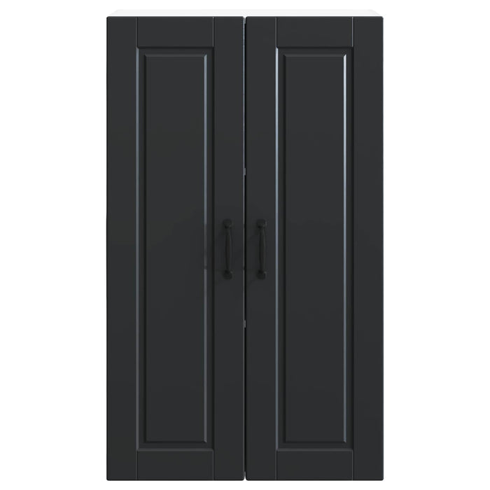 Dulap de bucătărie cu raft Negru 60 x 31 x 100 cm Lemn compozit - WALTI WALTI