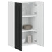 Dulap de bucătărie cu raft Negru 60 x 31 x 100 cm Lemn compozit - WALTI WALTI