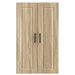 Dulap de bucătărie Stejar Sonoma 60 x 31 x 100 cm Lemn compozit - WALTI WALTI
