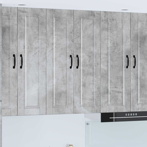 Dulap de bucătărie Gri din beton 60 x 31 x 100 cm Lemn compozit - WALTI WALTI