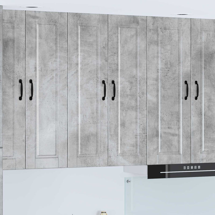 Dulap de bucătărie Gri din beton 60 x 31 x 100 cm Lemn compozit - WALTI WALTI