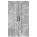 Dulap de bucătărie Gri din beton 60 x 31 x 100 cm Lemn compozit - WALTI WALTI