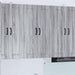 Dulap de bucătărie Gri Sonoma 60 x 31 x 100 cm Lemn compozit - WALTI WALTI