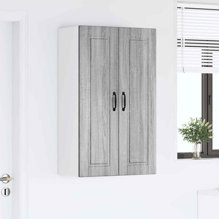 Dulap de bucătărie Gri Sonoma 60 x 31 x 100 cm Lemn compozit - WALTI WALTI