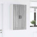 Dulap de bucătărie Gri Sonoma 60 x 31 x 100 cm Lemn compozit - WALTI WALTI