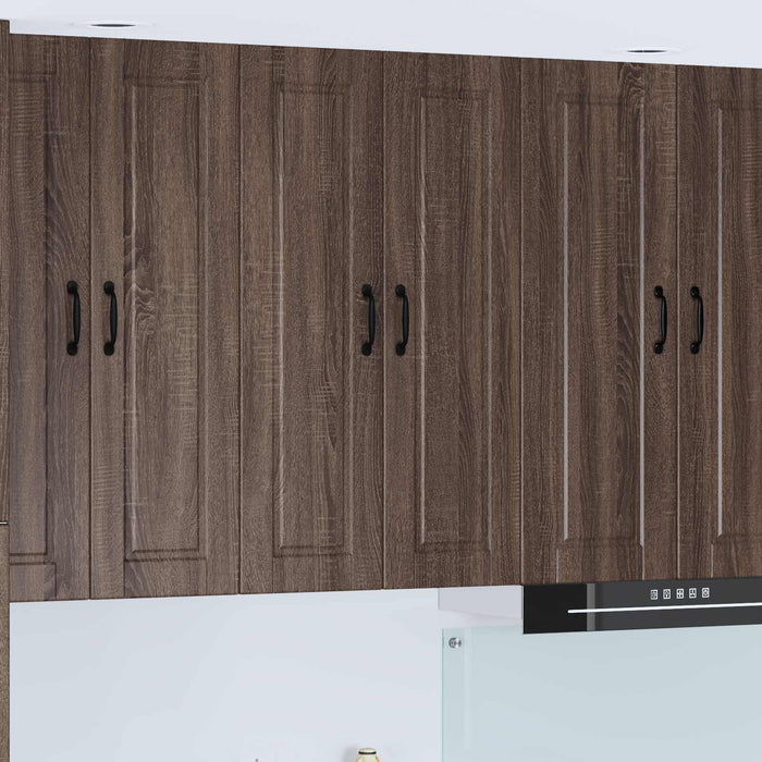 Dulap de bucătărie Stejar închis 60 x 31 x 100 cm Lemn compozit - WALTI WALTI