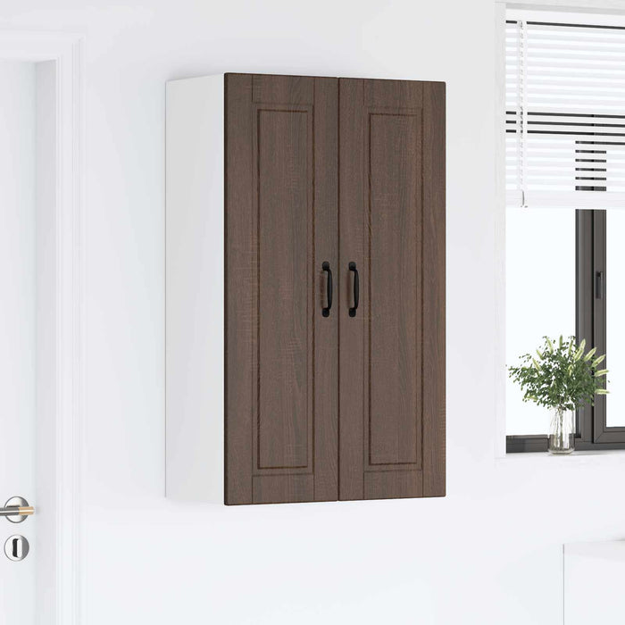 Dulap de bucătărie Stejar închis 60 x 31 x 100 cm Lemn compozit - WALTI WALTI