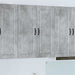 Dulap de bucătărie Gri din beton 80 x 31 x 100 cm Lemn compozit - WALTI WALTI