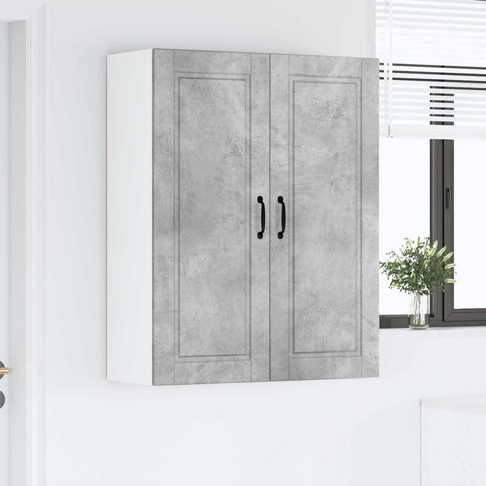 Dulap de bucătărie Gri din beton 80 x 31 x 100 cm Lemn compozit - WALTI WALTI