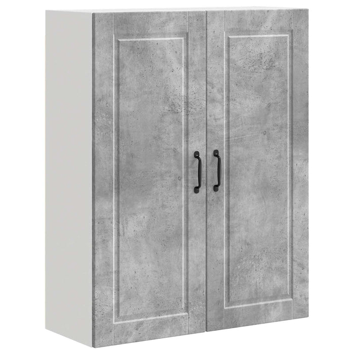 Dulap de bucătărie Gri din beton 80 x 31 x 100 cm Lemn compozit - WALTI WALTI