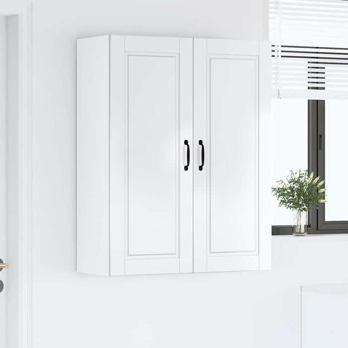 Dulap de bucătărie Alb lucios 80 x 31 x 100 cm Lemn compozit - WALTI WALTI