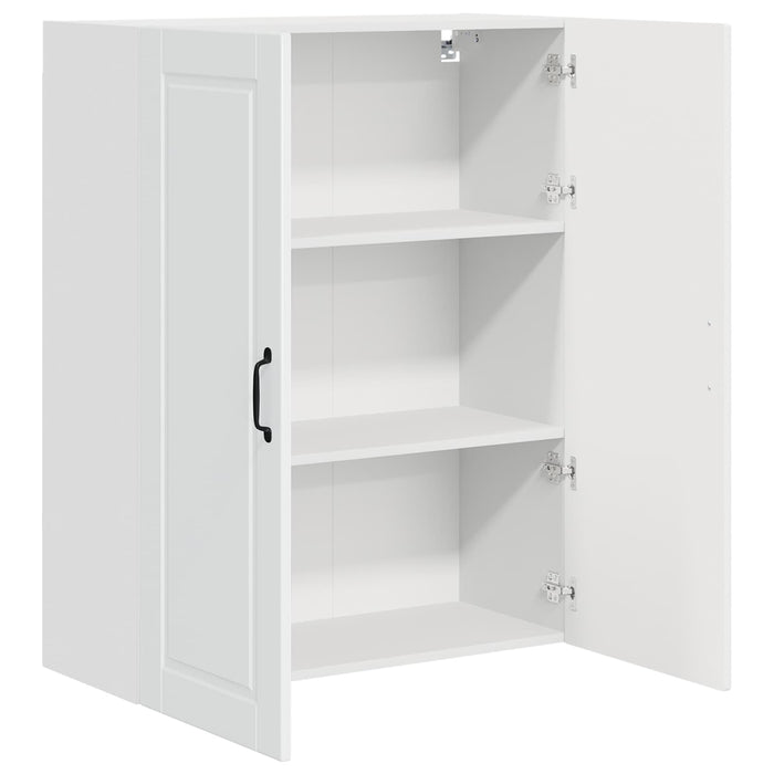 Dulap de bucătărie Alb lucios 80 x 31 x 100 cm Lemn compozit - WALTI WALTI