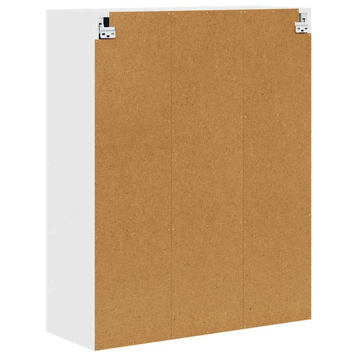 Dulap de bucătărie Alb lucios 80 x 31 x 100 cm Lemn compozit - WALTI WALTI