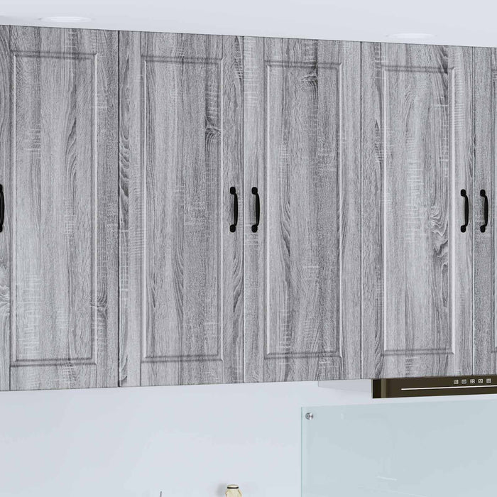Dulap de bucătărie Gri Sonoma 80 x 31 x 100 cm Lemn compozit - WALTI WALTI