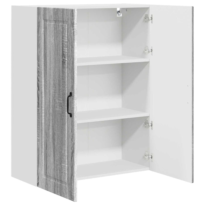 Dulap de bucătărie Gri Sonoma 80 x 31 x 100 cm Lemn compozit - WALTI WALTI