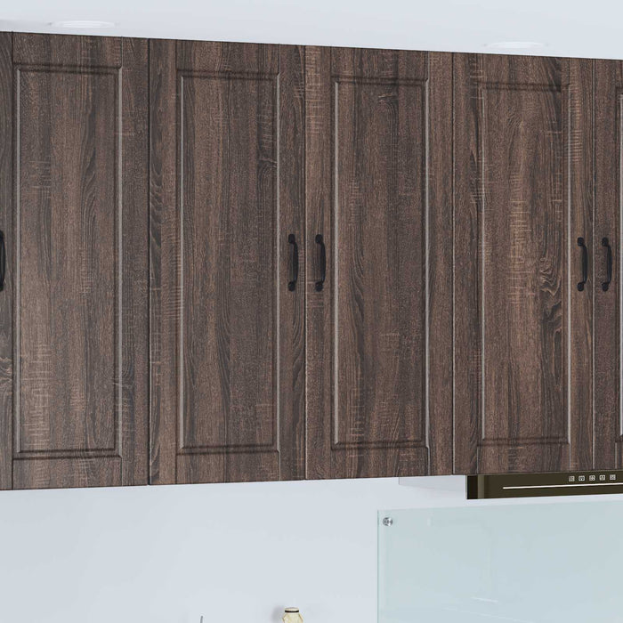 Dulap de bucătărie Stejar închis 80 x 31 x 100 cm Lemn compozit - WALTI WALTI