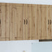 Dulap de bucătărie cu raft Stejar Artizanal 80 x 31 x 100 cm - WALTI WALTI