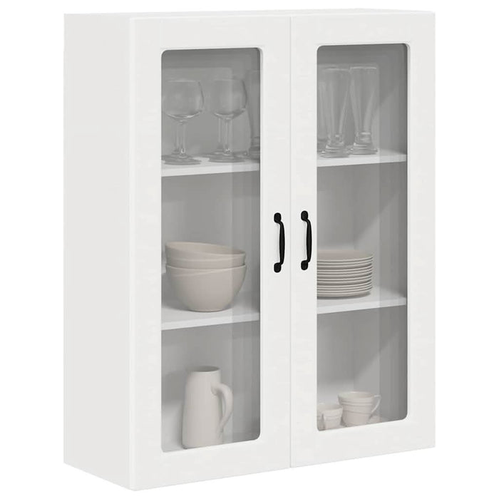 Dulap suspendat de bucătărie Alb 80 x 31 x 100 cm Lemn compozit - WALTI WALTI