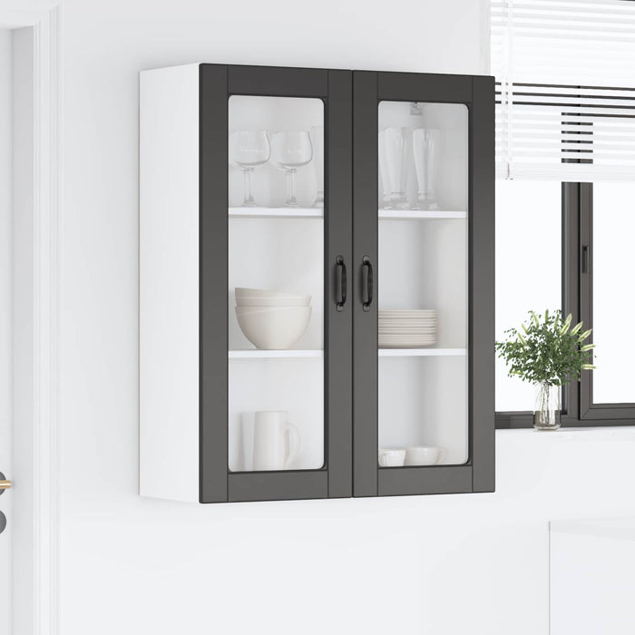 Dulap de bucătărie cu raft Negru 80 x 31 x 100 cm Lemn compozit - WALTI WALTI