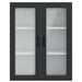 Dulap de bucătărie cu raft Negru 80 x 31 x 100 cm Lemn compozit - WALTI WALTI