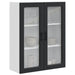 Dulap de bucătărie cu raft Negru 80 x 31 x 100 cm Lemn compozit - WALTI WALTI