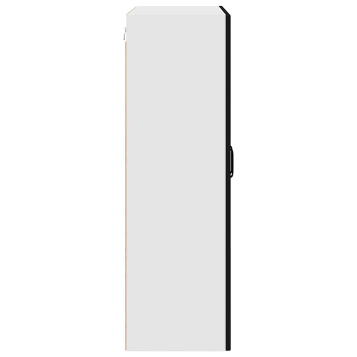 Dulap de bucătărie cu raft Negru 80 x 31 x 100 cm Lemn compozit - WALTI WALTI