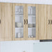 Dulap de bucătărie Stejar Sonoma 80 x 31 x 100 cm Lemn compozit - WALTI WALTI