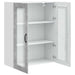 Dulap suspendat de bucătărie Gri din beton 80 x 31 x 100 cm - WALTI WALTI