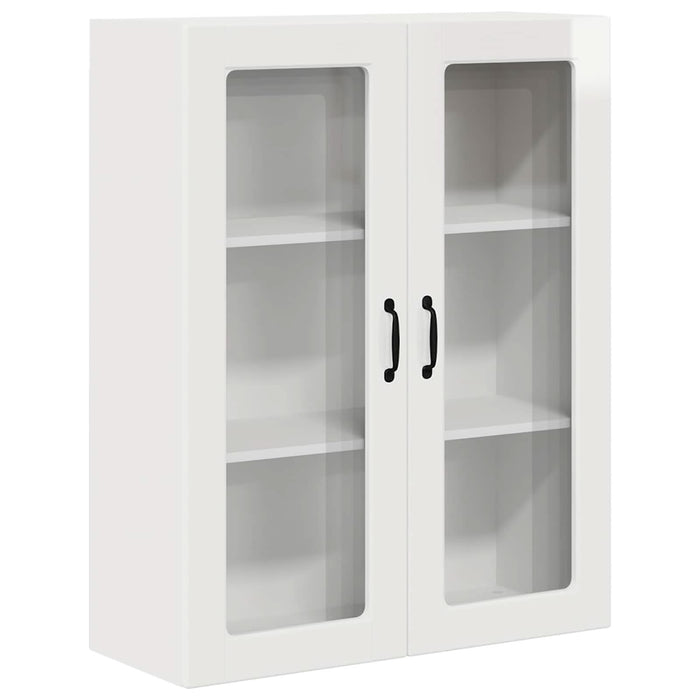 Dulap de bucătărie Alb lucios 80 x 31 x 100 cm Lemn compozit - WALTI WALTI