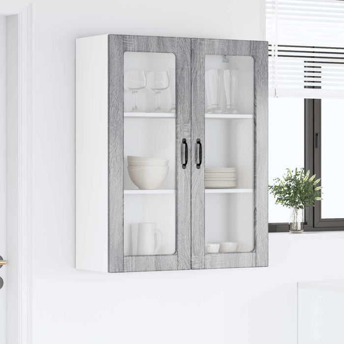 Dulap de bucătărie Gri Sonoma 80 x 31 x 100 cm Lemn compozit - WALTI WALTI