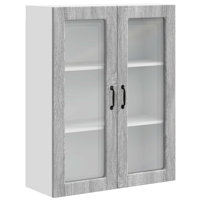 Dulap de bucătărie Gri Sonoma 80 x 31 x 100 cm Lemn compozit - WALTI WALTI