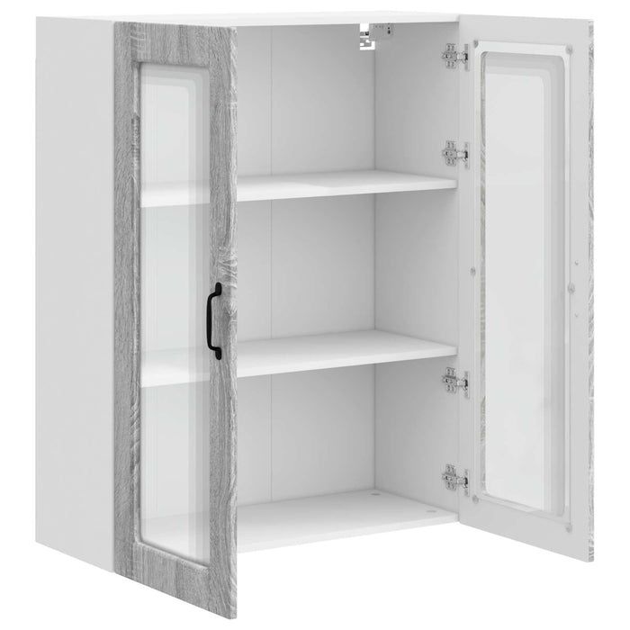 Dulap de bucătărie Gri Sonoma 80 x 31 x 100 cm Lemn compozit - WALTI WALTI