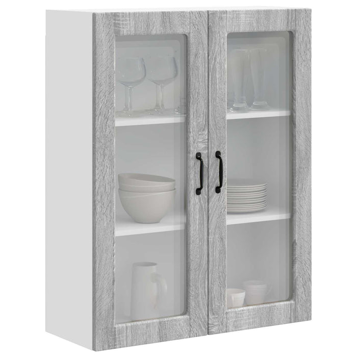 Dulap de bucătărie Gri Sonoma 80 x 31 x 100 cm Lemn compozit - WALTI WALTI
