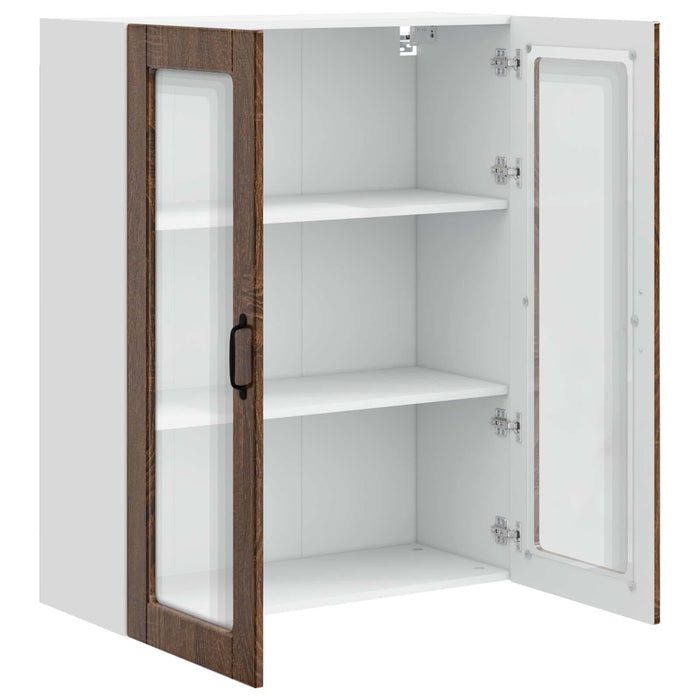 Dulap de bucătărie Stejar închis 80 x 31 x 100 cm Lemn compozit - WALTI WALTI