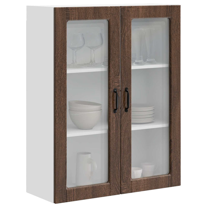 Dulap de bucătărie Stejar închis 80 x 31 x 100 cm Lemn compozit - WALTI WALTI