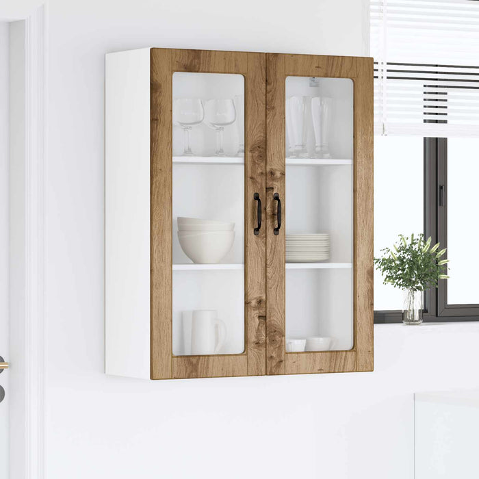 Dulap de bucătărie cu raft Stejar Artizanal 80 x 31 x 100 cm - WALTI WALTI