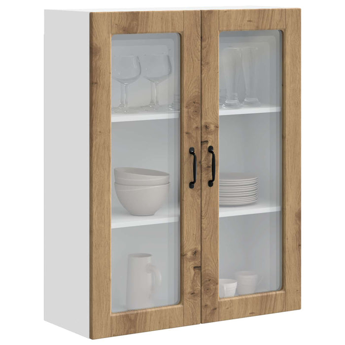 Dulap de bucătărie cu raft Stejar Artizanal 80 x 31 x 100 cm - WALTI WALTI