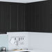 Dulap de bucătărie cu raft Negru 57 x 57 x 100 cm Lemn compozit - WALTI WALTI