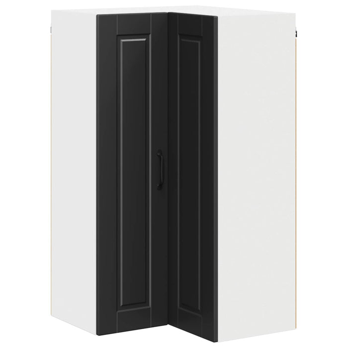 Dulap de bucătărie cu raft Negru 57 x 57 x 100 cm Lemn compozit - WALTI WALTI