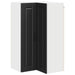 Dulap de bucătărie cu raft Negru 57 x 57 x 100 cm Lemn compozit - WALTI WALTI