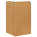 Dulap de bucătărie cu raft Negru 57 x 57 x 100 cm Lemn compozit - WALTI WALTI
