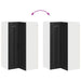 Dulap de bucătărie cu raft Negru 57 x 57 x 100 cm Lemn compozit - WALTI WALTI