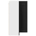 Dulap de bucătărie cu raft Negru 57 x 57 x 100 cm Lemn compozit - WALTI WALTI
